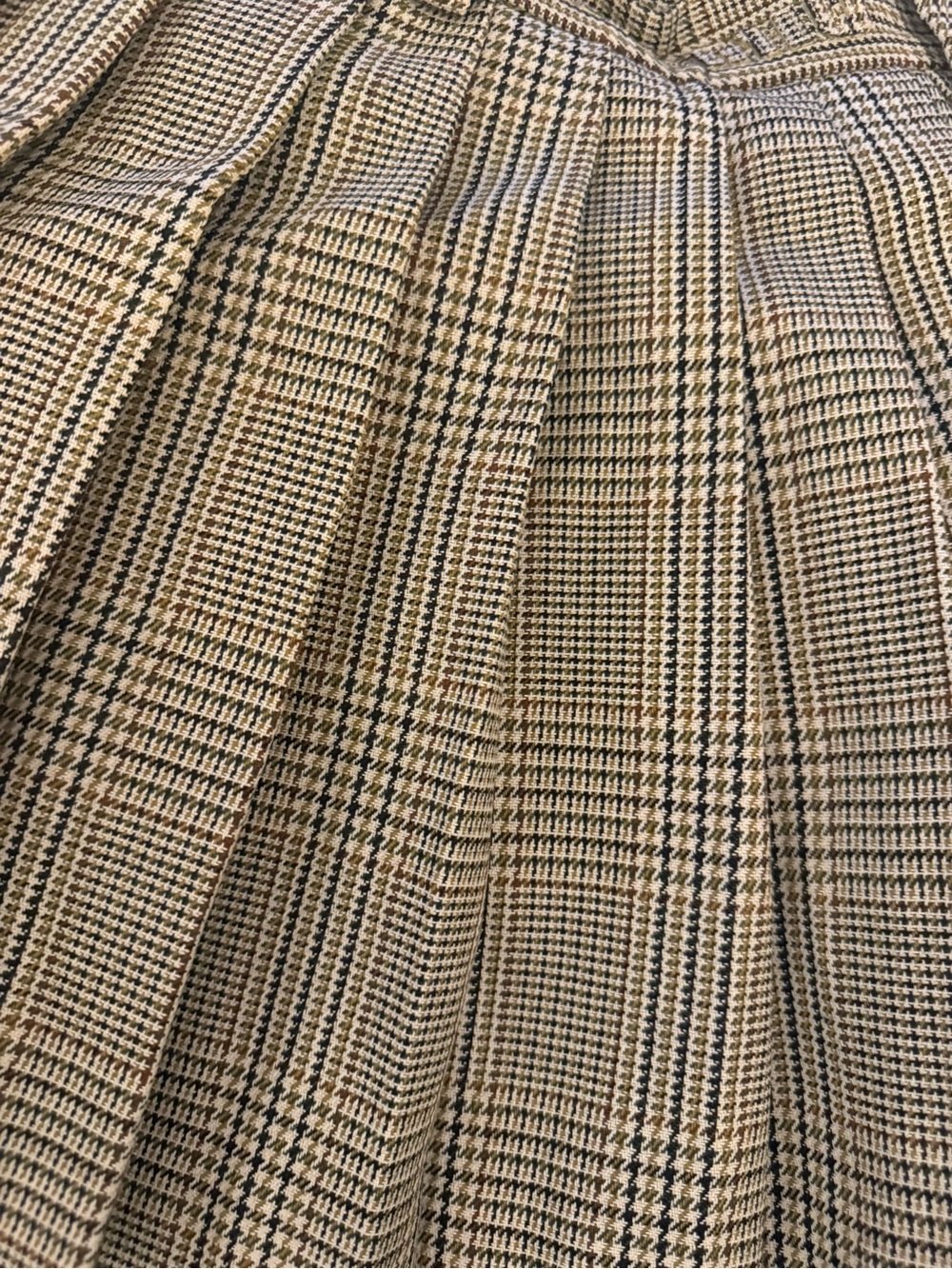 Authentic Miu Miu Pleated Virgin Wool Mini Skirt - Picture 7 of 13